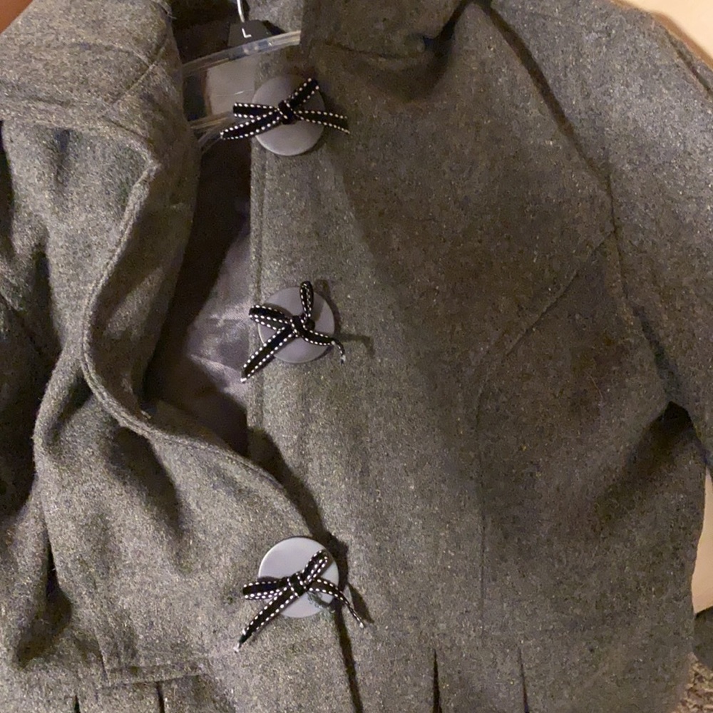 Gray Peacoat - image 5